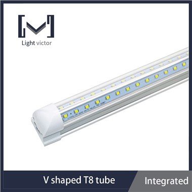 Tubo de luz LED T8 en forma de V