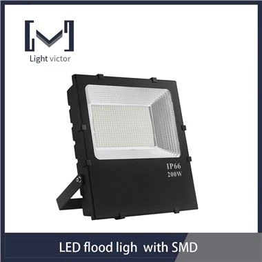 Luz de inundación LED King Kong negra