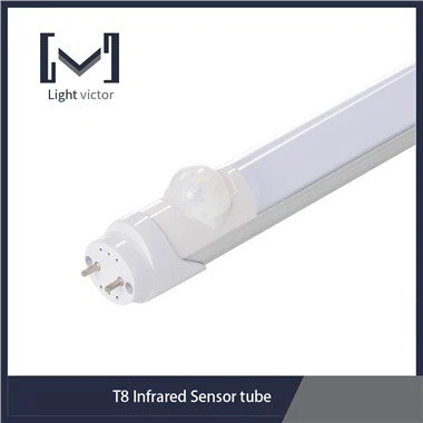 Tubo de luz LED T8 con sensor infrarrojo